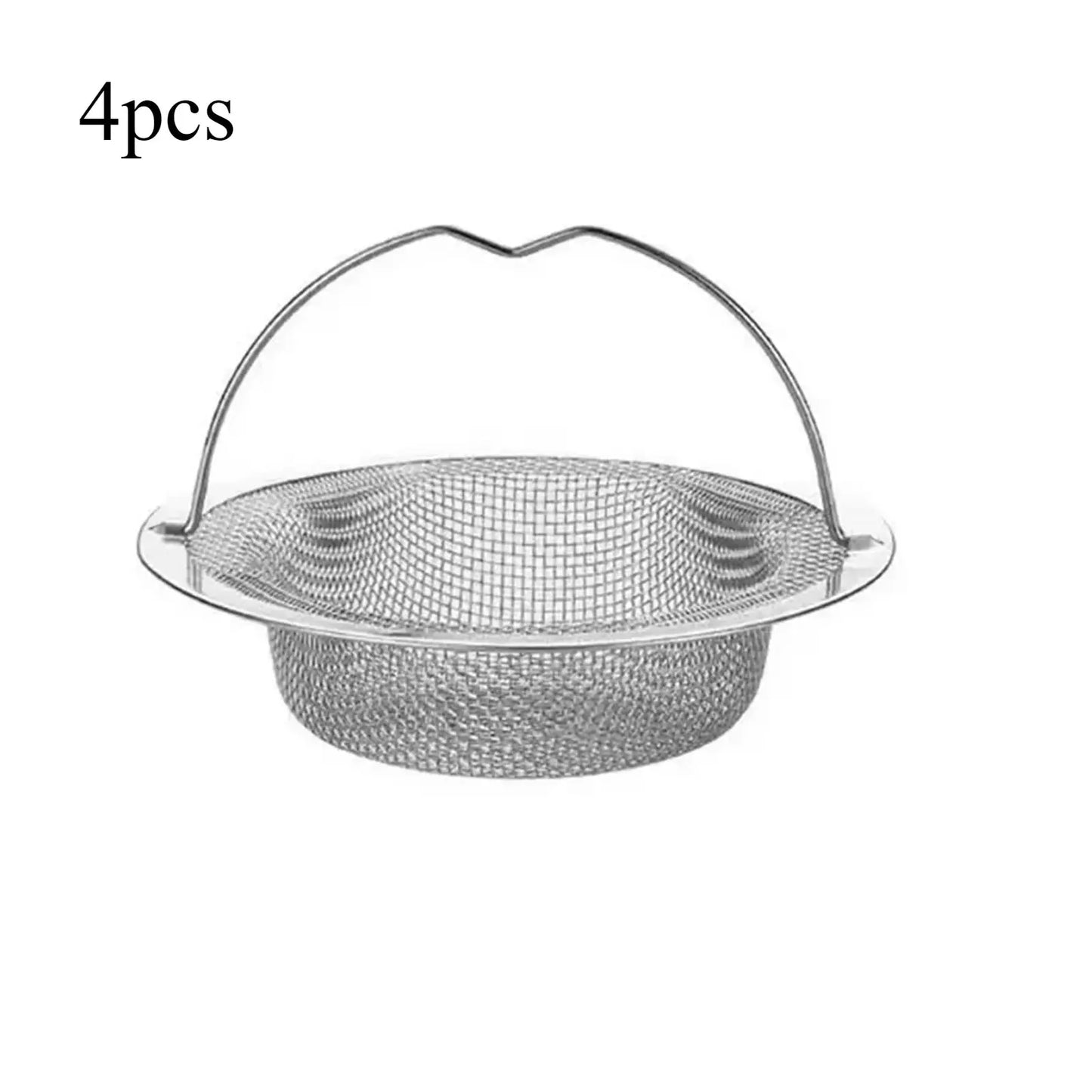 1Pc Stainless Steel Kitchen Sink Filter, Garbage Food Residue/Hair Catcher, Keep Your Bathtub Homeysolve