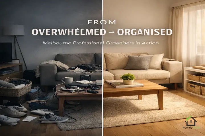 Discover Melbourne Professional Organisers: Personal Stories on Home Organisation Homeysolve