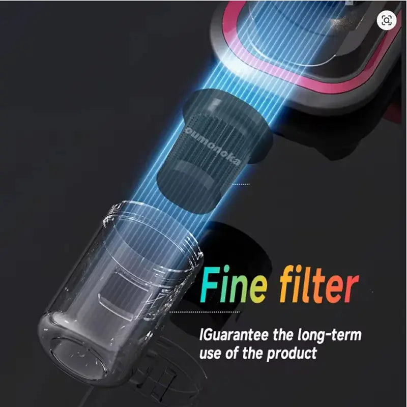 Wireless Vacuum Cleaner Ultraviolet Sterilization Machine Mini Washing Household Mattress Mite Remover Robot Bedding Cleaner Homeysolve