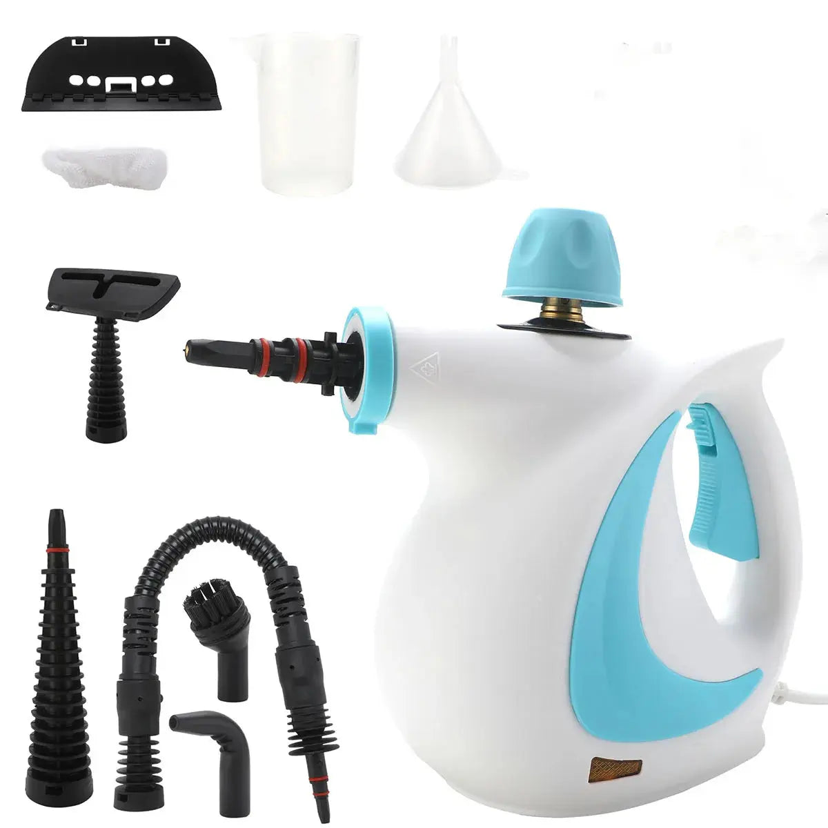 Pressurized Handheld Steam Cleaner for Home - Portable Multi-purpose High Pressure Deep Multi-surface Cleaning Steamer Machine Homeysolve