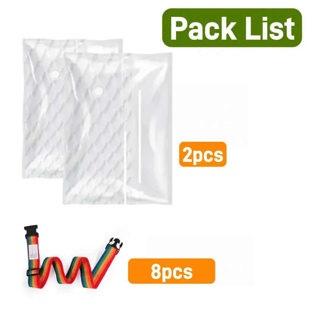 Storage Mattress Vacuum Storage Bag for Moving - Vacuum Seal Mattress Bag with Straps for Easy Moving, Shipping and Storing Homeysolve