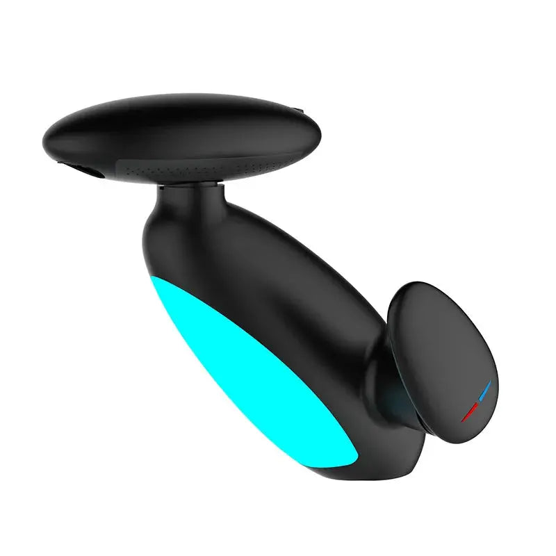 Pull the faucet four-speed rotating water outlet with water temperature color ambient light multi-function mouthwash penguin Homeysolve