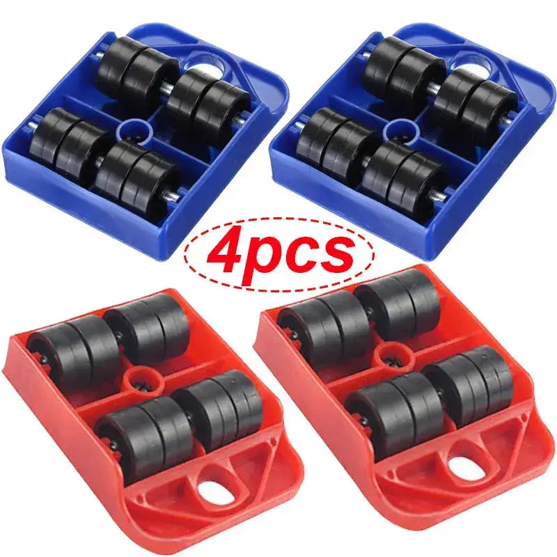 Heavy Furniture Casters Moves Furniture Tool Transport Shifter Moving Wheel Slider Remover Furniture Mover Lifting Roller Wheel Homeysolve