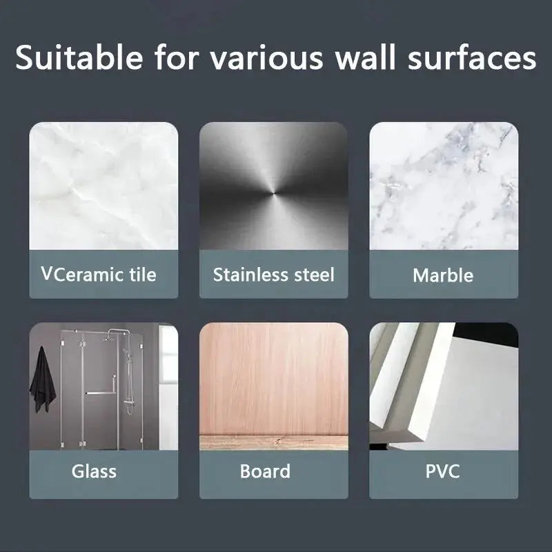 Heavy Duty Clear Adhesive Wall Hooks | Waterproof Damage-Free Hooks Homeysolve