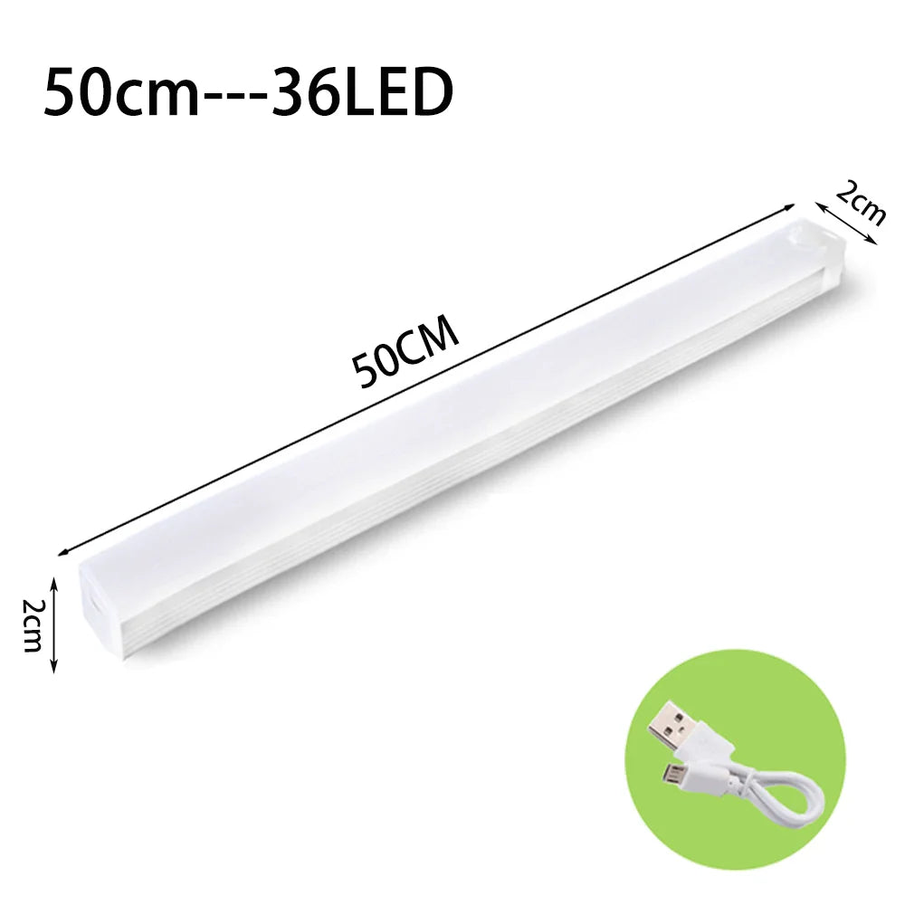 Homeysolve Wireless LED Motion Sensor Cabinet Light – Type‑C Rechargeable