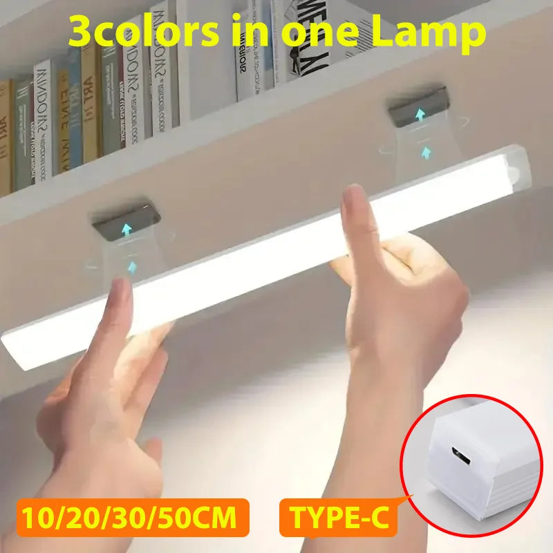 Homeysolve Wireless LED Motion Sensor Cabinet Light – Type‑C Rechargeable